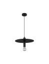Luces Exclusivas BAJIO Pendant Modern Black 1xE27 max 12W LE43705