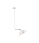 Single pendant lamps - Luces Exclusivas BAMORE Pendant Modern White 1xE27 max 12W LE43708 - product 1