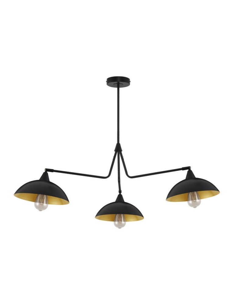 Pendant lamps - Luces Exclusivas BAMORE Pendant Modern White 3xE27 max 12W LE43709 - product kolory-swiatla.pl 1