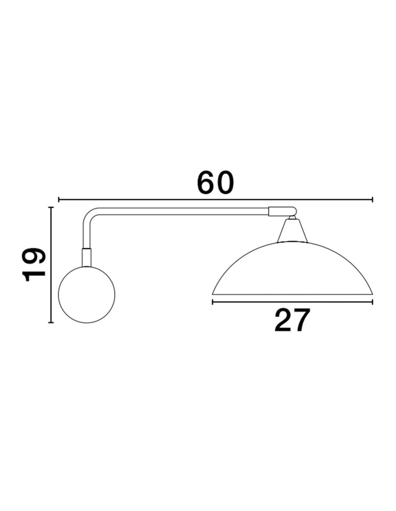 Kinkiety - Luces Exclusivas BAMORE Ścienna Nowoczesna czarny 1xE27 max 12W LE43710 - produkt kolory-swiatla.pl 2