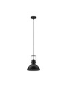 Luces Exclusivas BANCOS Pendant Modern Black 1xE27 max 12W LE43713