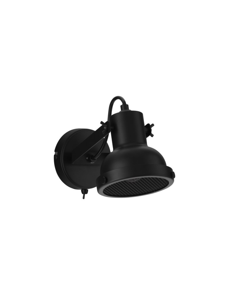 Wall lights - Luces Exclusivas BANCOS Wall Spotlight Black 1xE14 max 5W LE43715 - product kolory-swiatla.pl 1