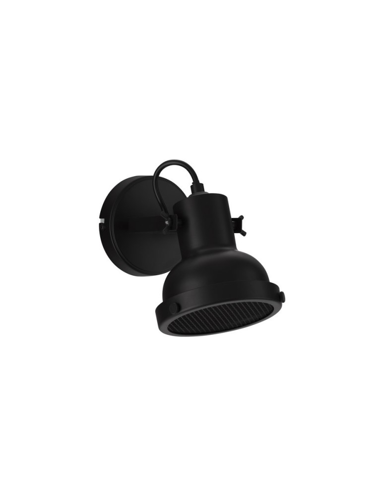 Wall lights - Luces Exclusivas BANCOS Wall Spotlight Black 1xGU10 max 10W LE43716 - product kolory-swiatla.pl 1