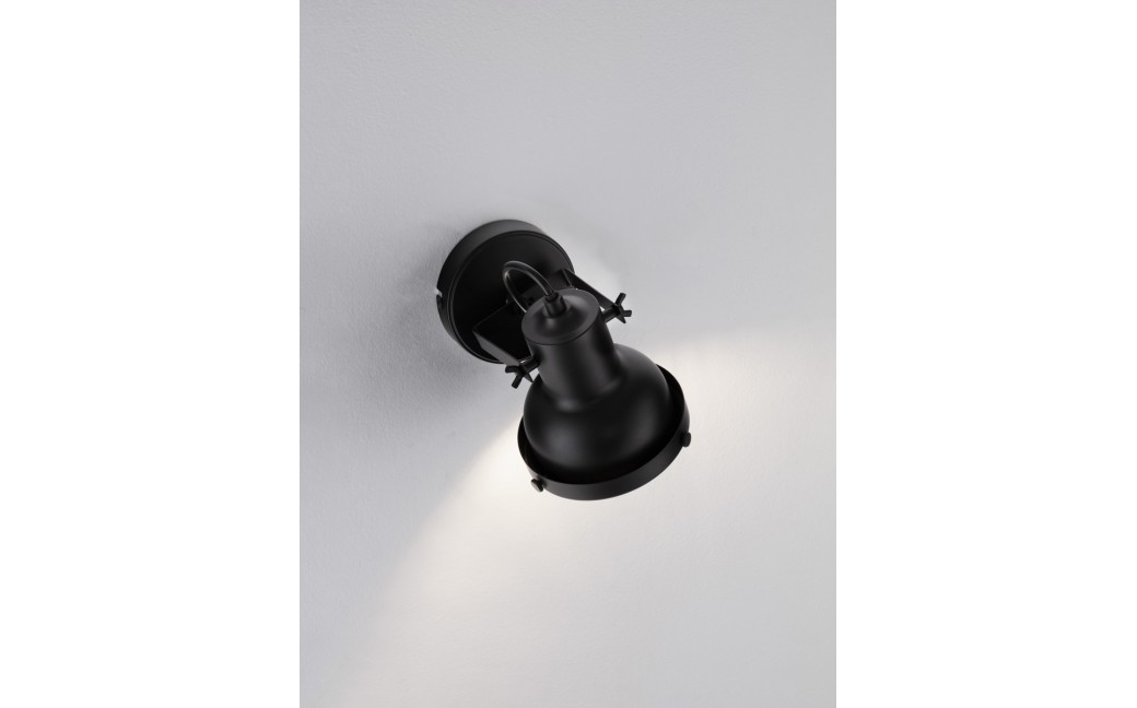 Luces Exclusivas BANCOS Reflektor Ścienny czarny 1xGU10 max 10W LE43716