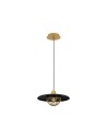 Luces Exclusivas CUERNAVACA Pendant Modern gold and gold shades 1xE27 max 12W LE43720