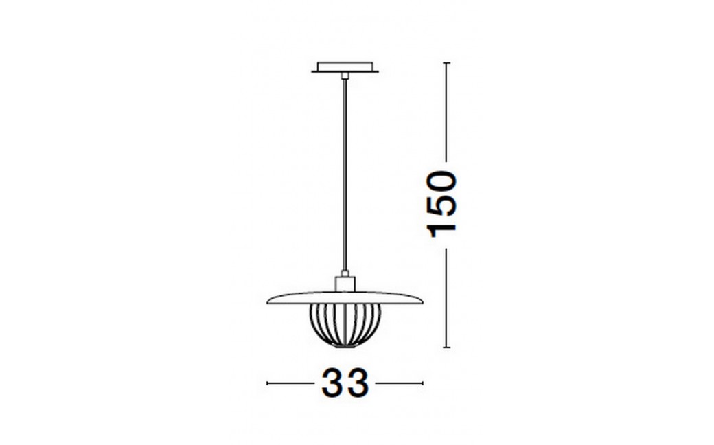 Luces Exclusivas CUERNAVACA Wisząca Nowoczesna złoty i odcienie złota 1xE27 max 12W LE43720