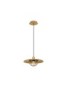 Luces Exclusivas CUERNAVACA Pendant Modern gold and gold shades 1xE27 max 12W LE43721