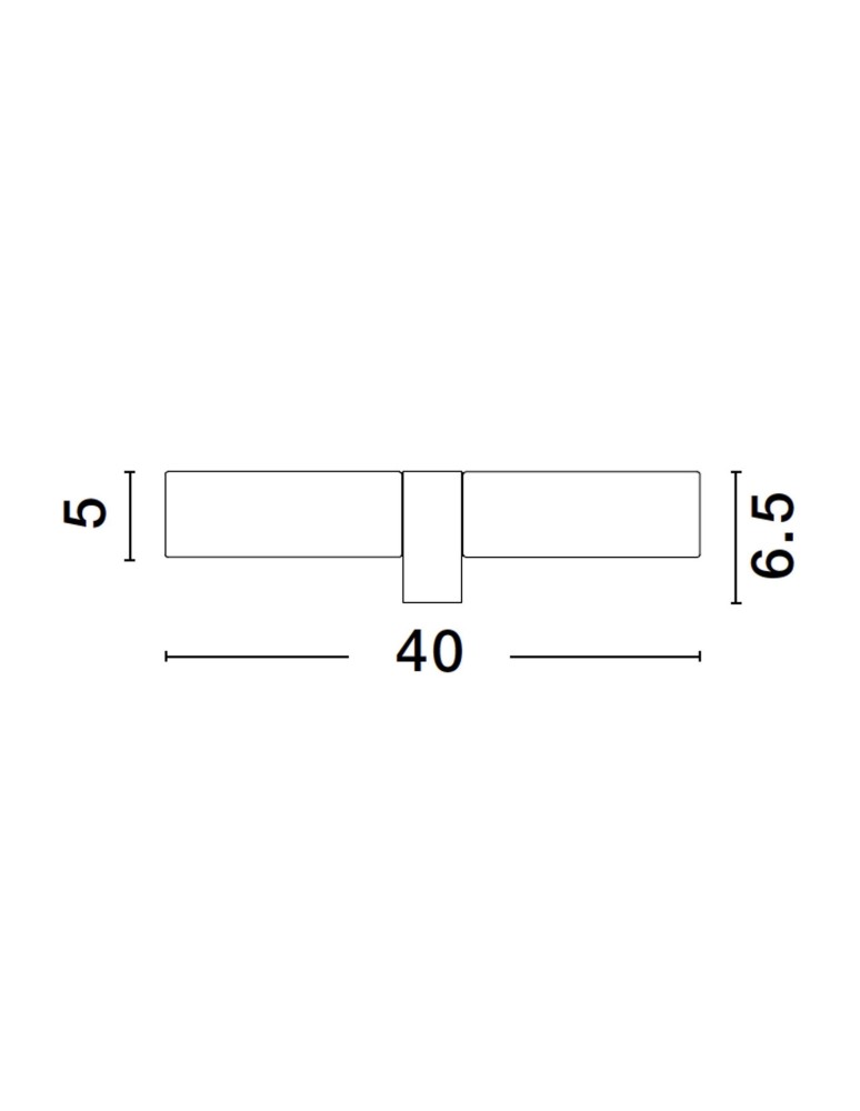 Bathroom wall lamps - Luces Exclusivas BANTHI Wall Bathroom IP44 black 1xE14 max 5W LE43724 - product kolory-swiatla.pl 2