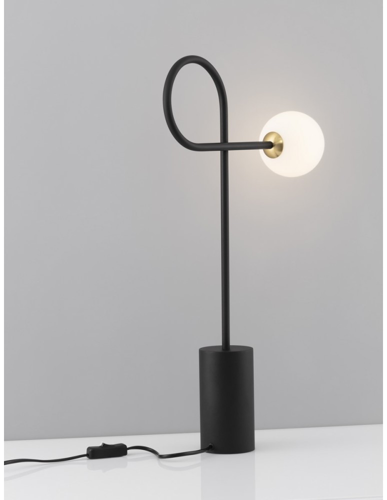 Table lamps - Luces Exclusivas BANZHA Table black 1xG9 max 5W LE43726 - product kolory-swiatla.pl 2