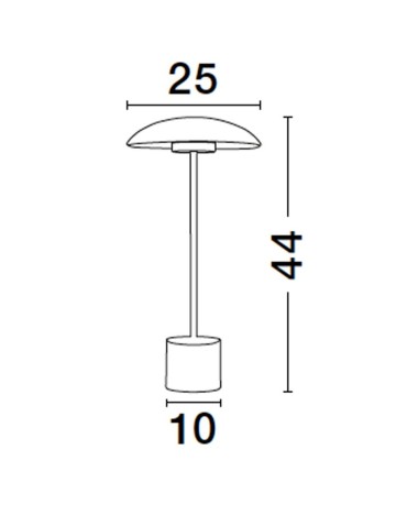 Luces Exclusivas BARRON Table gold and shades of gold 1xLED max 5W 3000K LE43731 - product 2
