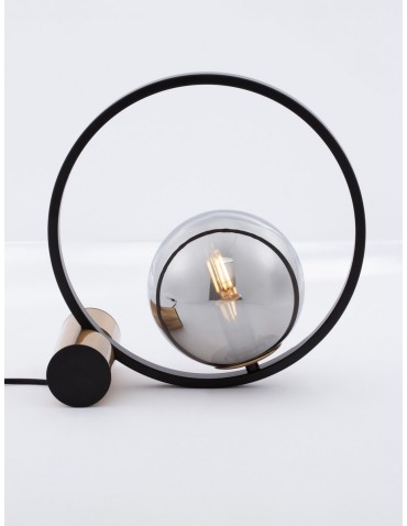 Luces Exclusivas BARRIO Table gold and shades of gold 1xE14 max 5W LE43734 - product 2