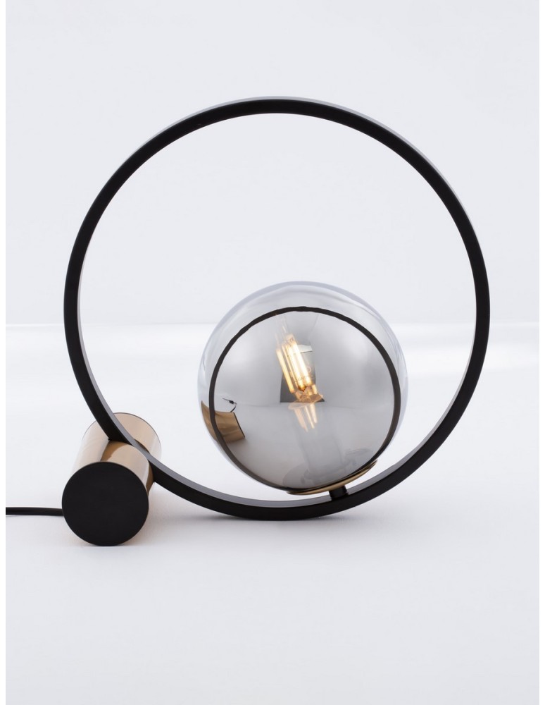 Decorative table lamps - Luces Exclusivas BARRIO Table gold and shades of gold 1xE14 max 5W LE43734 - product kolory-swiatla.pl 2