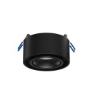 Flush-mounted directional lights - Luces Exclusivas ACAMIEL Surface Mounted Spot Black 1xGU10 max 10W LE61615 - product 1