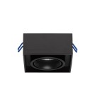 Flush-mounted directional lights - Luces Exclusivas ACAMIEL Surface-mounted Spot black 1xGU10 max 10W LE61617 - product 1