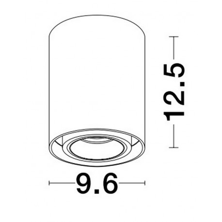 Luces Exclusivas ACANCUN Natynkowa Spot biały 1xGU10 max 10W LE61621