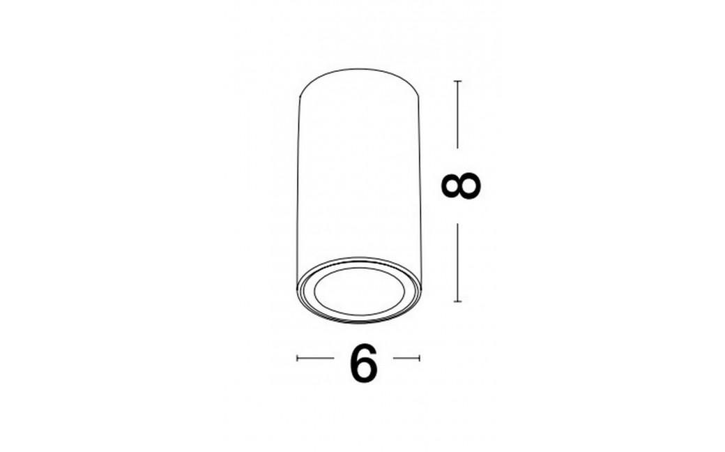 Luces Exclusivas ACANCEH Natynkowa Spot biały 1xGU10 max 10W LE61626