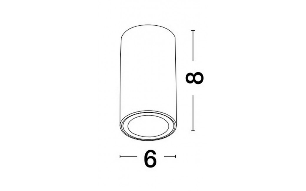 Luces Exclusivas ACANCEH Natynkowa Spot czarny 1xGU10 max 10W LE61627