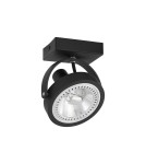 Spotlight ceiling lamps - Luces Exclusivas ACASICO Ceiling spotlight black 1xAR111 max 35W LE61629 - product 1