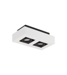 Tube lamps - Luces Exclusivas ACATENO Surface-mounted Spot white 2xGU10 max 10W LE61632 - product 1