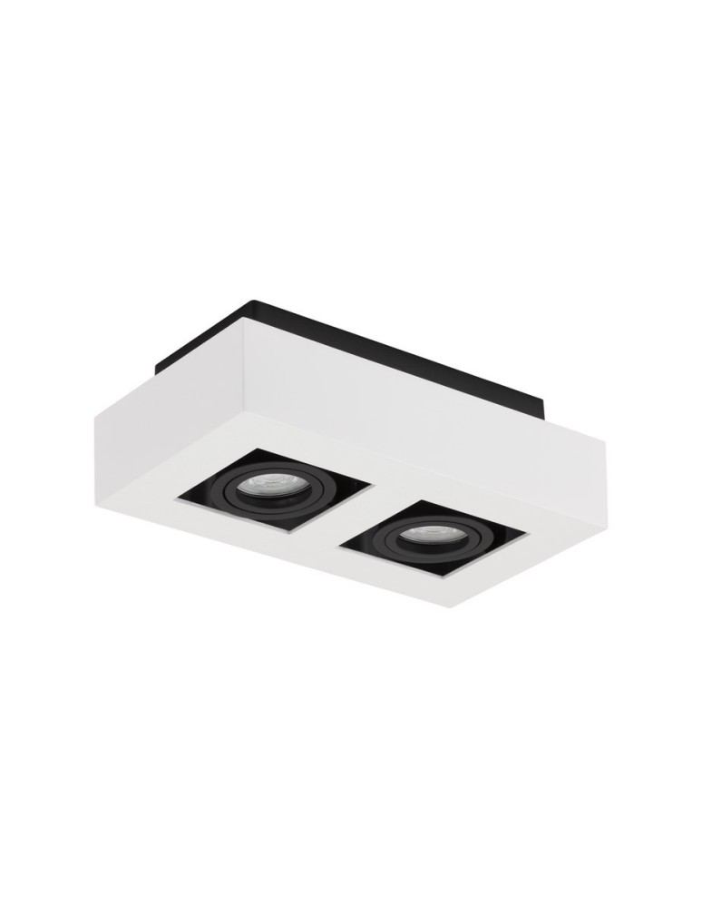 Tube lamps - Luces Exclusivas ACATENO Surface-mounted Spot white 2xGU10 max 10W LE61632 - product kolory-swiatla.pl 1