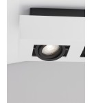 Tube lamps - Luces Exclusivas ACATENO Surface-mounted Spot white 2xGU10 max 10W LE61632 - product 2