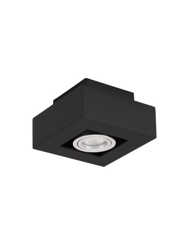 Luces Exclusivas ACATENO Surface Mounted Spot black 1xGU10 max 10W LE61635
