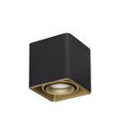 Tube lamps - Luces Exclusivas ACATIPA Surface Mounted Spot black 1xGU10 max 10W LE61637 - product 1
