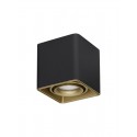 Luces Exclusivas ACATIPA Natynkowa Spot czarny 1xGU10 max 10W LE61637