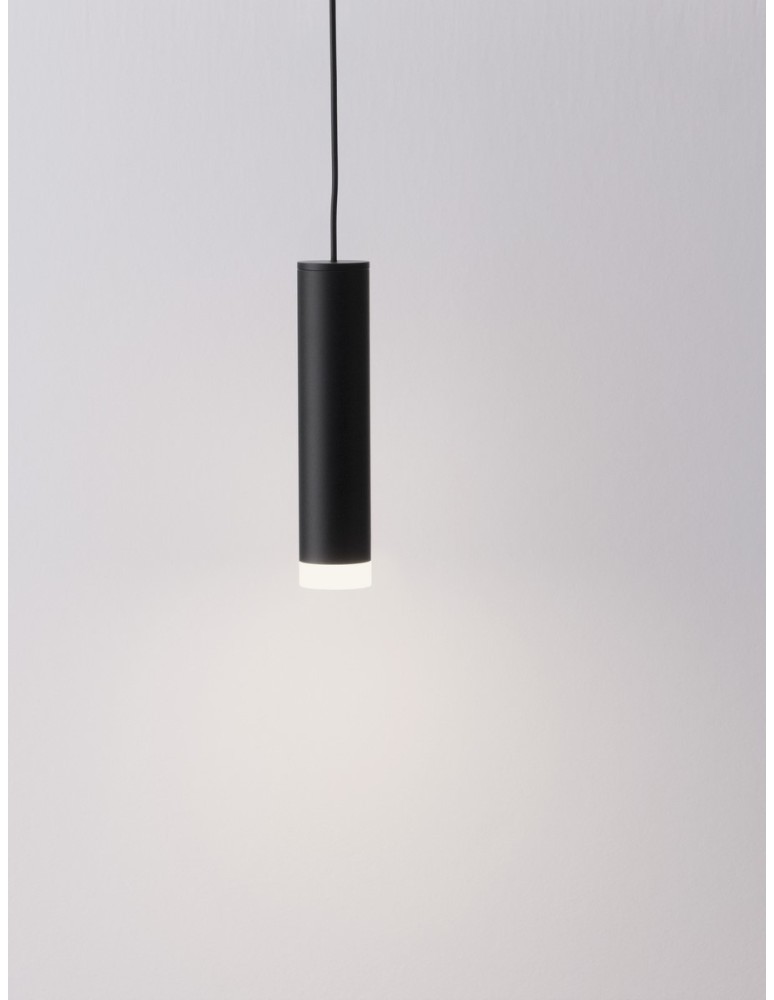 Pendant lamps - Luces Exclusivas ACATLAN Pendant Modern Black 1xLED max 5W 3000K LE61644 - product kolory-swiatla.pl 2