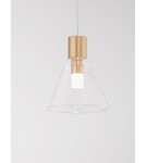 Pendant lamps - Luces Exclusivas ACATLAN Pendant Modern Gold and shades of gold 1xLED max 5W 3000K LE61645 - product 2