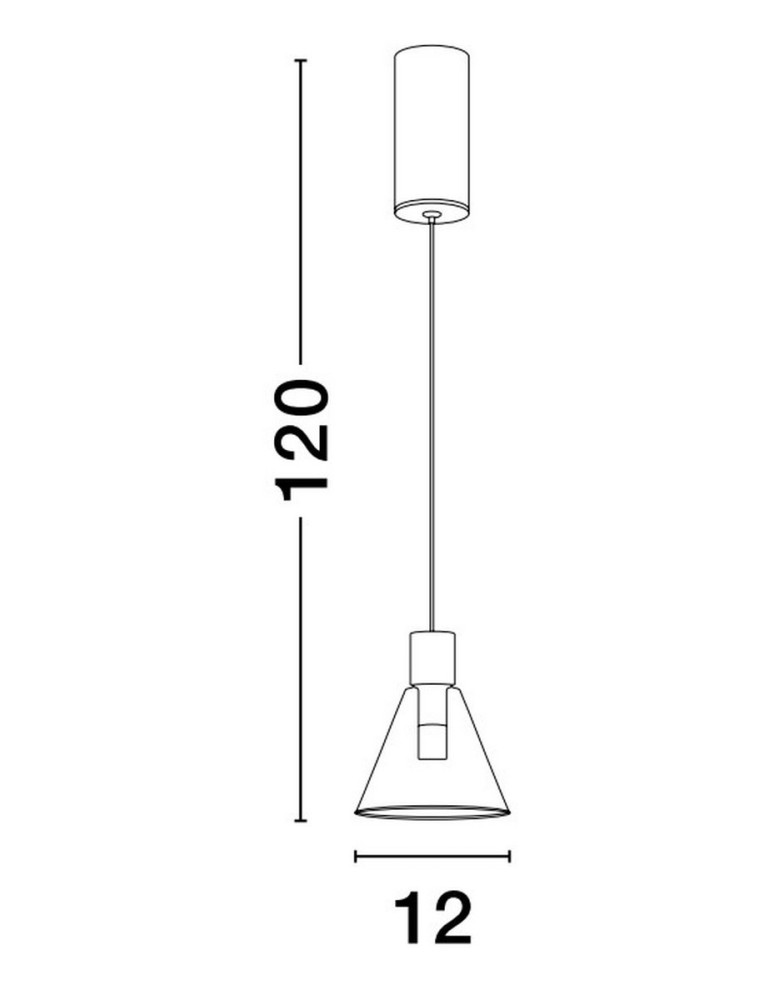 Pendant lamps - Luces Exclusivas ACATLAN Pendant Modern Gold and shades of gold 1xLED max 5W 3000K LE61645 - product kolory-swiatla.pl 3