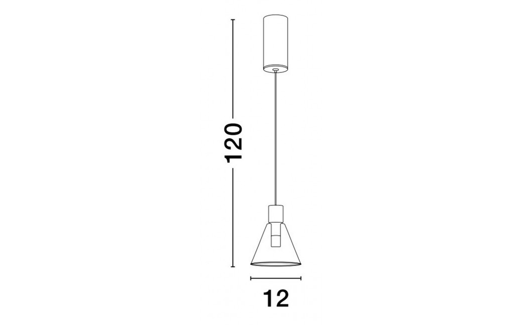 Luces Exclusivas ACATLAN Wisząca Nowoczesna złoty i odcienie złota 1xLED max 5W 3000K LE61645