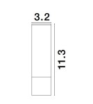 Tube lamps - Luces Exclusivas ACATLAN Surface-mounted Spot white 1xLED max 5W 3000K LE61648 - product 2