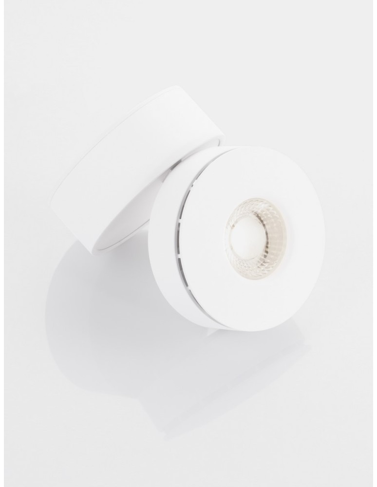 Spotlight ceiling lamps - Luces Exclusivas BADILLO Ceiling spotlight white 1xLED max 15W 3000K LE61655 - product kolory-swiatla.pl 2