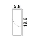 Spotlight ceiling lamps - Luces Exclusivas BACARAN Ceiling Spotlight Black 1xLED max 11W 3000K LE61662 - product 2