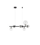 Pendant lamps spheres - Luces Exclusivas PARLA Pendant Modern Black 7xG9 max 6W LE42602 - product 1