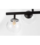 Pendant lamps spheres - Luces Exclusivas PARLA Pendant Modern Black 7xG9 max 6W LE42602 - product 4
