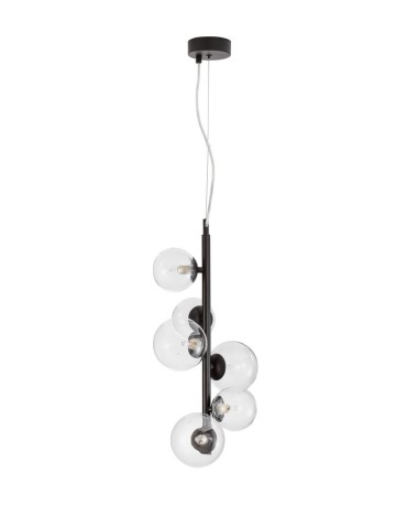 Luces Exclusivas PARLA Pendant Modern Black 6xG9 max 6W LE42603