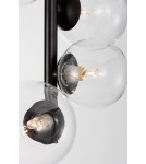 Pendant lamps spheres - Luces Exclusivas PARLA Pendant Modern Black 6xG9 max 6W LE42603 - product 2