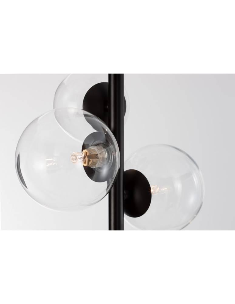Pendant lamps spheres - Luces Exclusivas PARLA Pendant Modern Black 6xG9 max 6W LE42603 - product kolory-swiatla.pl 4