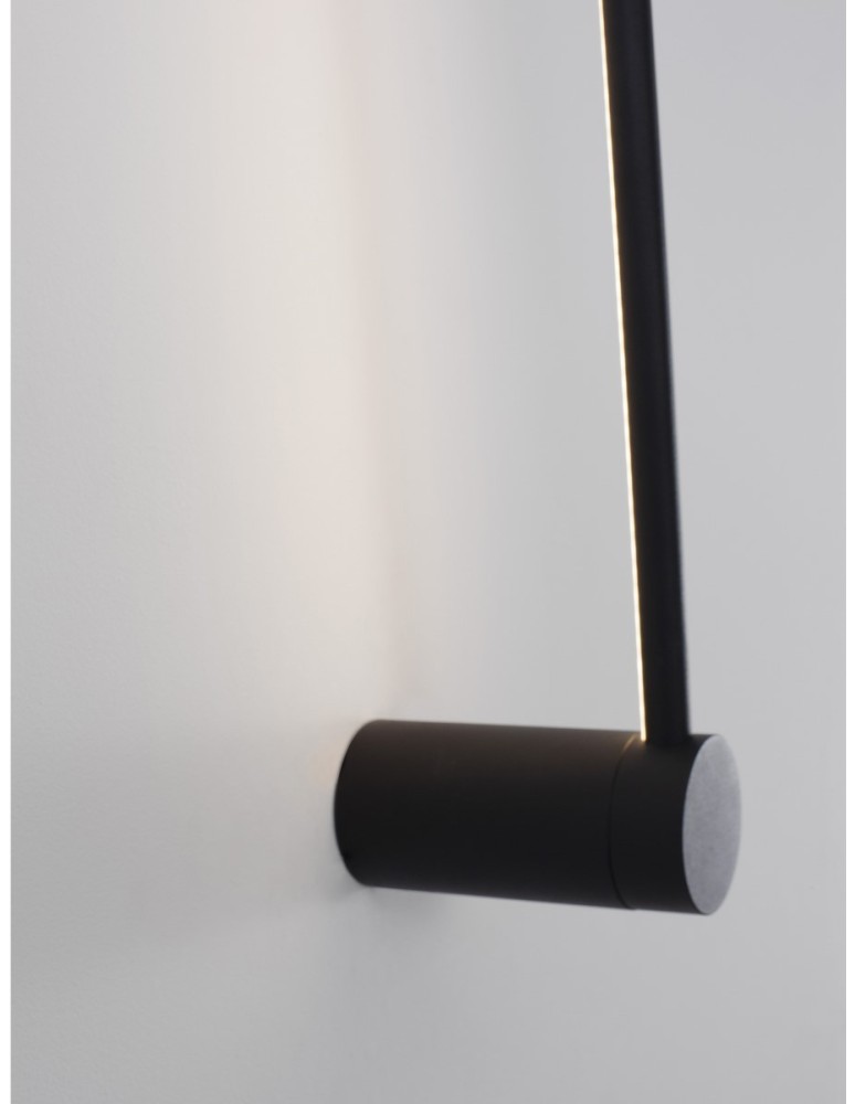 Wall lamps - Luces Exclusivas TUNJA Wall-mounted Modern Black 1xLED max 18W 3000K LE42604 - product kolory-swiatla.pl 3