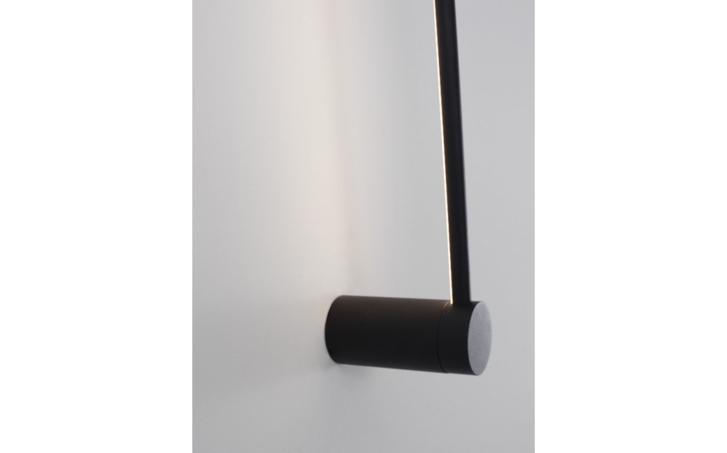 Luces Exclusivas TUNJA Ścienna Nowoczesna czarny 1xLED max 18W 3000K LE42604