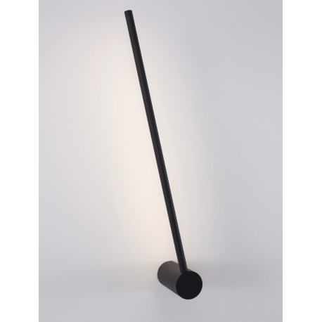 Luces Exclusivas TUNJA Ścienna Nowoczesna czarny 1xLED max 18W 3000K LE42604