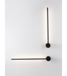 Wall lamps - Luces Exclusivas TUNJA Wall-mounted Modern Black 1xLED max 10W 3000K LE42605 - product 2