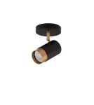 Spotlight ceiling lamps - Luces Exclusivas CAYES Ceiling Spotlight Black 1xGU10 max 10W LE42612 - product 1