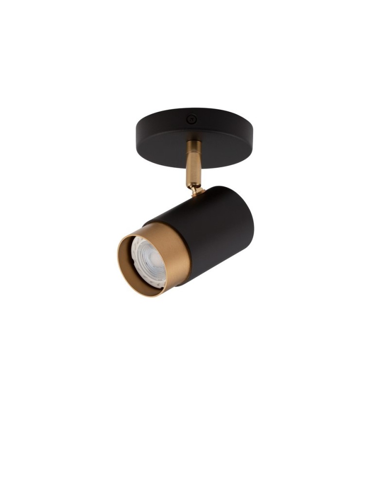 Spotlight ceiling lamps - Luces Exclusivas CAYES Ceiling Spotlight Black 1xGU10 max 10W LE42612 - product kolory-swiatla.pl 1