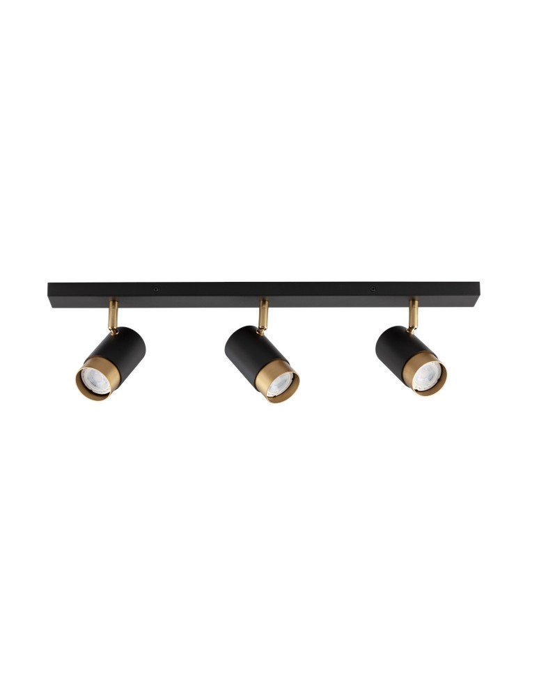 Spotlight ceiling lamps - Luces Exclusivas CAYES Ceiling Spotlight Black 3xGU10 max 10W LE42614 - product kolory-swiatla.pl 1