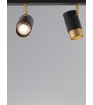 Spotlight ceiling lamps - Luces Exclusivas CAYES Ceiling Spotlight Black 3xGU10 max 10W LE42614 - product 4