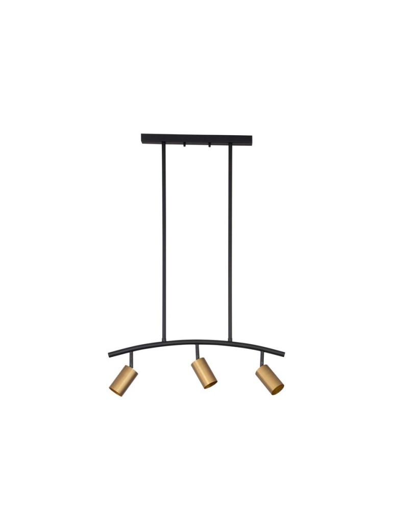 Pendant lamps - Luces Exclusivas CAYES Pendant Modern Black 3xGU10 max 10W LE42617 - product kolory-swiatla.pl 1