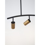 Pendant lamps - Luces Exclusivas CAYES Pendant Modern Black 3xGU10 max 10W LE42617 - product 3